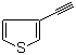 结构式 CAS# 67237-53-0, 3-乙炔基噻吩