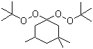 1,1-二叔丁基过氧化-3,3,5-三甲基环己烷分子结构 (CAS 6731-36-8)