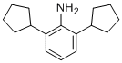 2,6-Dicyclopentylaniline molecular structure (CAS 67330-67-0)