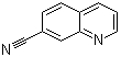 结构式 CAS# 67360-38-7, 7-喹啉甲腈