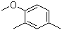 2,4-Dimethylanisole molecular structure (CAS 6738-23-4)