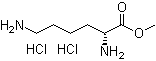structure of CAS# 67396-08-1, D-Lysine methyl ester dihydrochloride