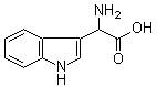 alpha-Amino-1H-indole-3-acetic acid molecular structure (CAS 6747-15-5)