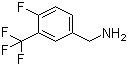 结构式 CAS# 67515-74-6, 4-氟-3-三氟甲基苄胺