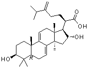 Dehydrotumulosic acid molecular structure (CAS 6754-16-1)