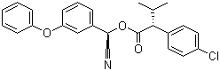 (R,R)-Fenvalerate molecular structure (CAS 67614-33-9)
