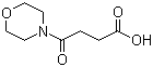 结构式 CAS# 67900-19-0, 4-(4-吗啉基)-4-氧代丁酸