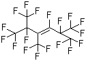 Hexafluoropropene trimer molecular structure (CAS 6792-31-0)
