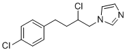 1-(2-Chloro-4-(4-chlorophenyl)butyl)-1h-imidazole molecular structure (CAS 68055-81-2)