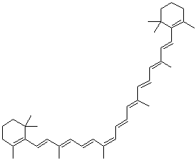 (13Z)-beta,beta-Carotene molecular structure (CAS 6811-73-0)