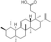 栎樱酸分子结构 (CAS 6812-81-3)