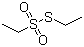 结构式 CAS# 682-91-7, 乙蒜素; 乙基硫代磺酸乙酯