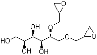 D-山梨醇二缩水甘油醚分子结构 (CAS 68412-01-1)