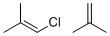 1-chloro-2-methylprop-1-ene 2-methylprop-1-ene molecular structure (CAS 68442-33-1)