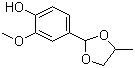 Vanillin propyleneglycol acetal molecular structure (CAS 68527-74-2)