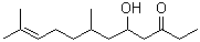5-Hydroxy-7,11-dimethyl-10-dodecen-3-one molecular structure (CAS 68922-12-3)