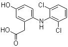 结构式 CAS# 69002-84-2, 5-羟基双氯芬酸