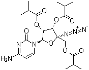 Balapiravir molecular structure (CAS 690270-29-2)