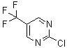 2-Chloro-5-(trifluoromethyl)pyrimidine molecular structure (CAS 69034-12-4)