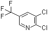 结构式 CAS# 69045-84-7, 2,3-二氯-5-三氟甲基吡啶