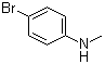 N-Methyl-4-bromoaniline molecular structure (CAS 6911-87-1)