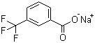 structure of CAS# 69226-41-1, Sodium 3-trifluoromethylbenzoate;Sodium 3-(trifluoromethyl)benzoate; 3-(Trifluoromethyl)benzoic acid sodium salt