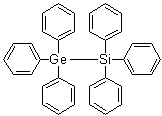 Triphenyl(triphenylgermyl)silane molecular structure (CAS 6928-69-4)