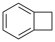 Benzocyclobutene molecular structure (CAS 694-87-1)
