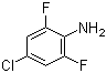 4-Chloro-2,6-difluoroaniline molecular structure (CAS 69411-06-9)