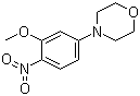 4-(3-Methoxy-4-nitrophenyl)morpholine molecular structure (CAS 6950-88-5)