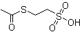 结构式 CAS# 69536-71-6, 2-乙酰硫基乙烷磺酸