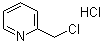 structure of CAS# 6959-47-3, 2-Picolyl chloride hydrochloride;2-(Chloromethyl)pyridine hydrochloride; 2-(Chloromethyl)pyridinium chloride; 2-Pyridylmethylchloride hydrochloride