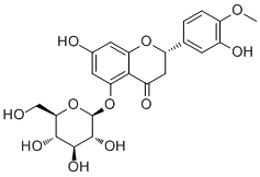 Hesperetin 5-O-glucoside molecular structure (CAS 69651-80-5)