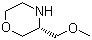 (R)-3-(Methoxymethyl)morpholine molecular structure (CAS 696582-88-4)