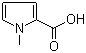 N-Methylpyrrole-2-carboxylic acid molecular structure (CAS 6973-60-0)