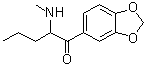 1-(1,3-Benzodioxol-5-yl)-2-(methylamino)-1-pentanone molecular structure (CAS 698963-77-8)