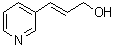 3-(3-Pyridyl)-2-propen-1-ol molecular structure (CAS 69963-46-8)