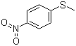 结构式 CAS# 701-57-5, 4-硝基茴香硫醚; 对硝基茴香硫醚; 对硝基苯甲硫醚; 4-硝基苯甲硫醚