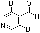 结构式 CAS# 70201-42-2, 3,5-二溴-4-吡啶甲醛; 3,5-二溴-4-醛基吡啶