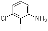结构式 CAS# 70237-25-1, 3-氯-2-碘苯胺