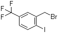 5-(三氟甲基)-2-碘苄溴分子结构 (CAS 702641-06-3)