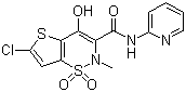 Lornoxicam molecular structure (CAS 70374-39-9)