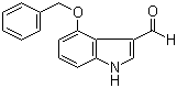 4-Benzyloxyindole-3-carboxaldehyde molecular structure (CAS 7042-71-9)