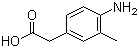 结构式 CAS# 705240-99-9, 4-氨基-3-甲基苯乙酸