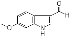 6-Methoxy-1H-indole-3-carbaldehyde molecular structure (CAS 70555-46-3)