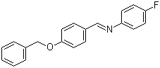 N-(4-(Benzyloxy)benzylidene)-4-fluoroaniline molecular structure (CAS 70627-52-0)