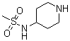 N-(4-Piperidinyl)methanesulfonamide molecular structure (CAS 70724-72-0)