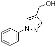(1-Phenyl-1H-pyrazol-4-yl)methanol molecular structure (CAS 70817-26-4)