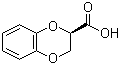 (R)-1,4-Benzodioxane-2-carboxylic acid molecular structure (CAS 70918-53-5)
