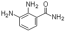2,3-二氨基苯甲酰胺分子结构 (CAS 711007-44-2)
